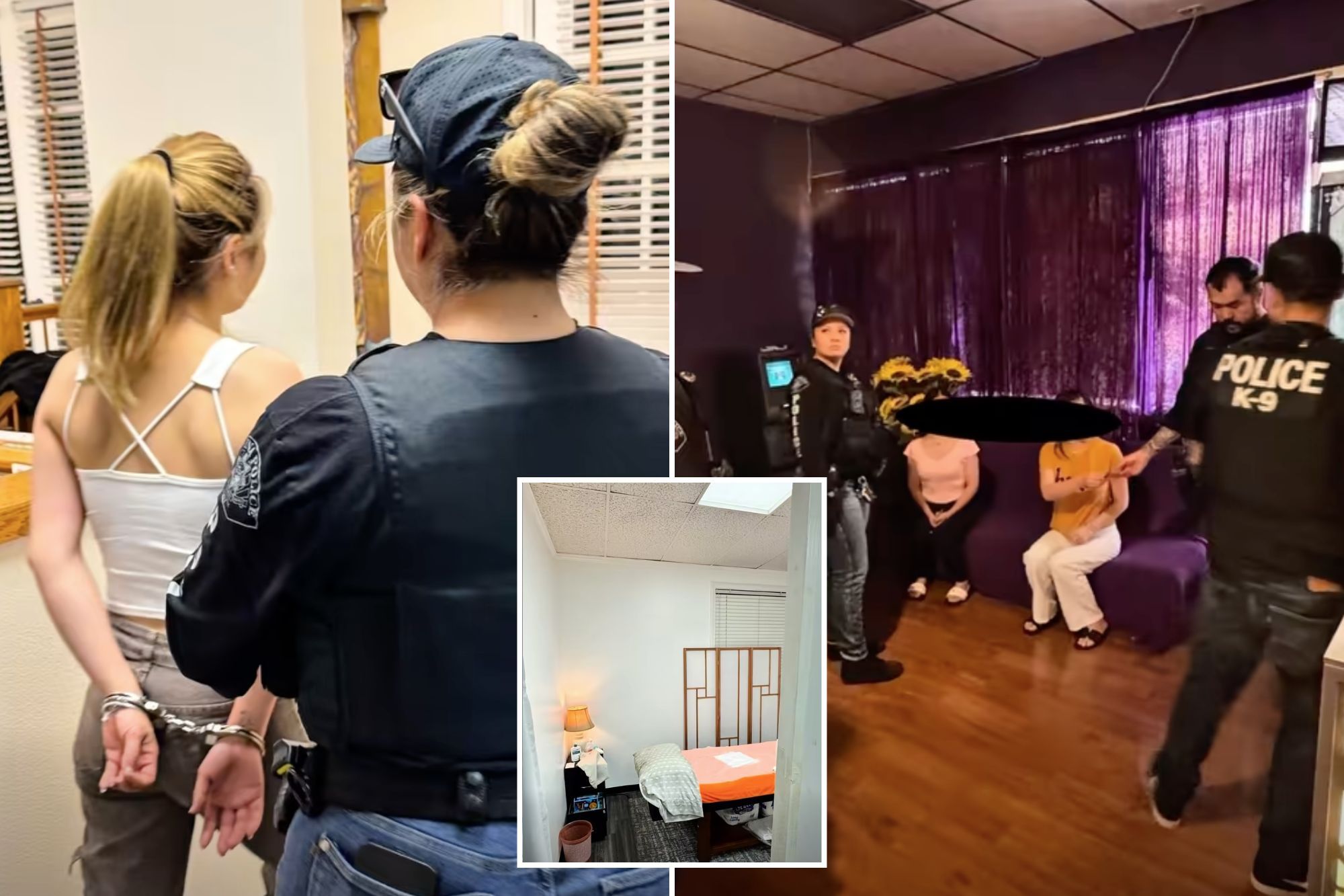 Police peel back curtain on alleged sex parlors busted in sprawling SoCal takedown