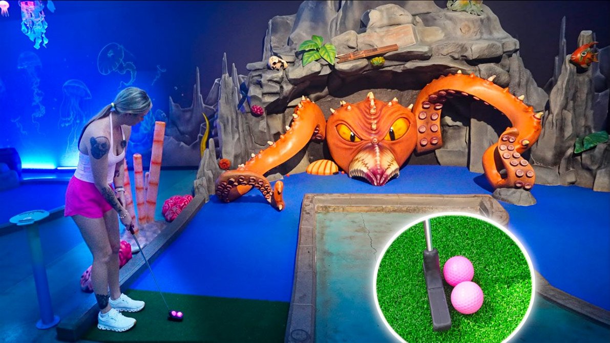 2-ball mini golf challenge