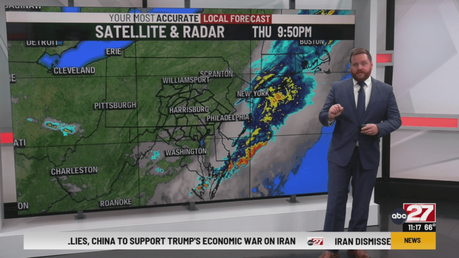 Pleasant end to the work week behind powerful Thursday afternoon storms