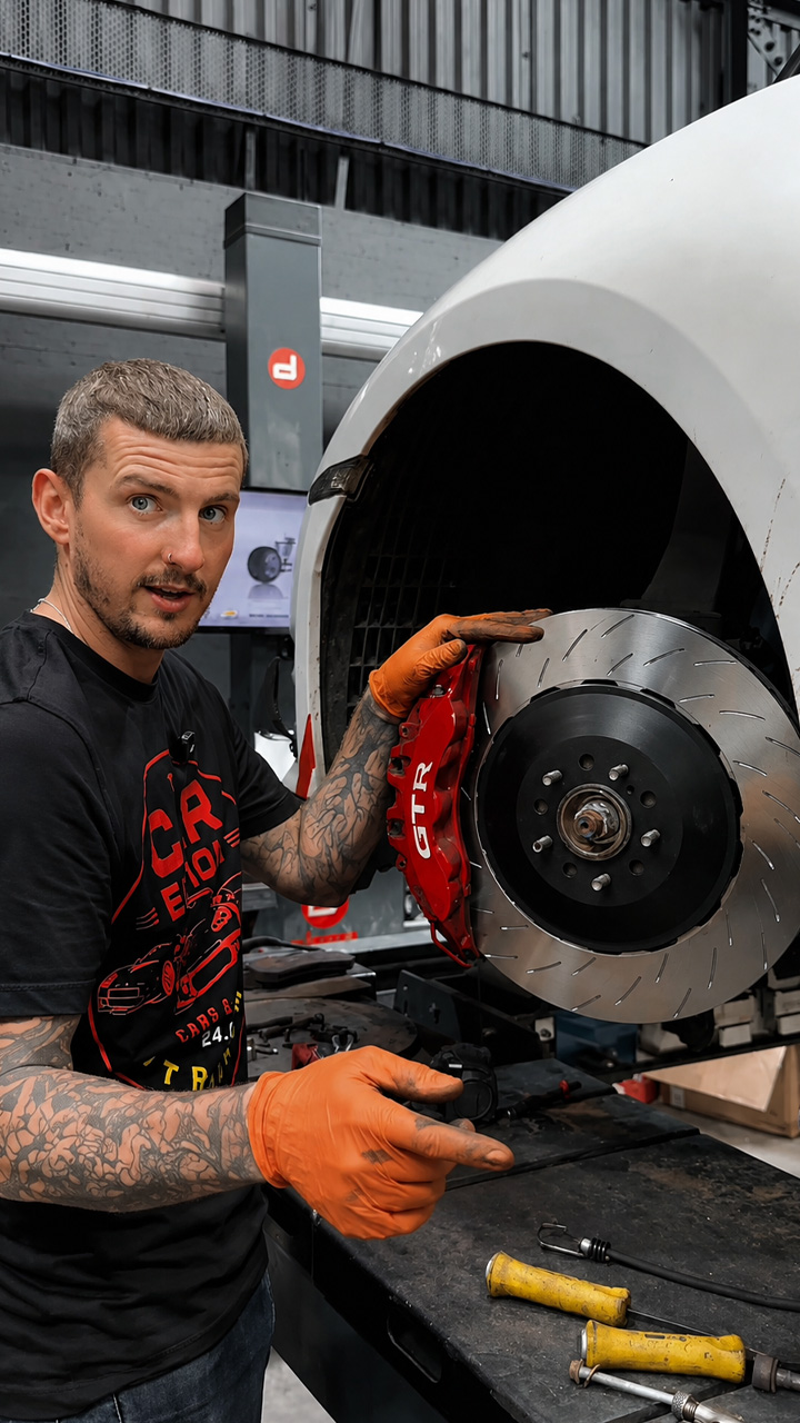 Upgrading massive supercar brakes for demanding high speed track days