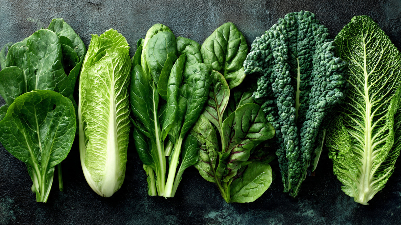 5. Leafy vegetables