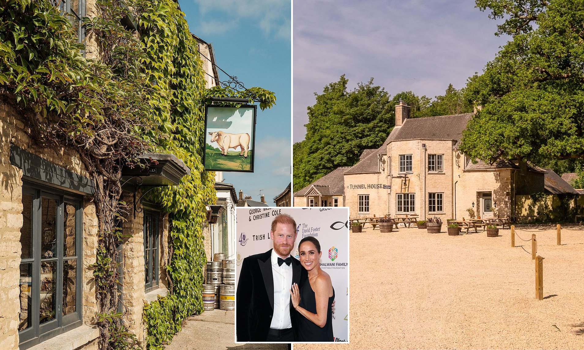 Who needs Montecito? The very starry Cotswolds pubs where Meghan and Harry can hobnob with Hollywood