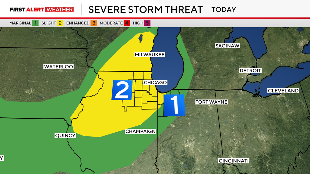 Storm threat in Chicago area on Friday; severe thunderstorm watch until 10 p.m.