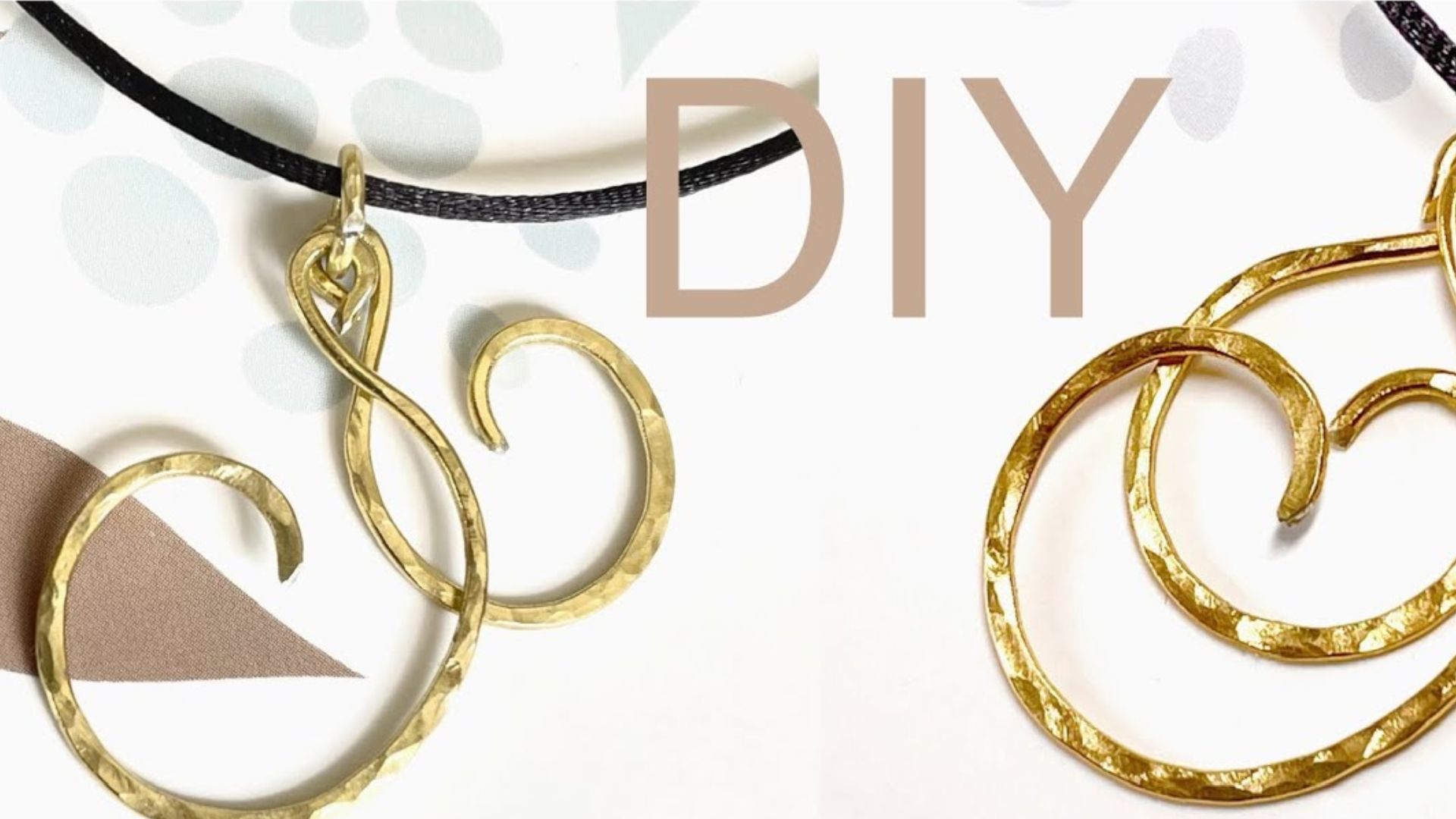 Make a stunning heart pendant from simple pieces