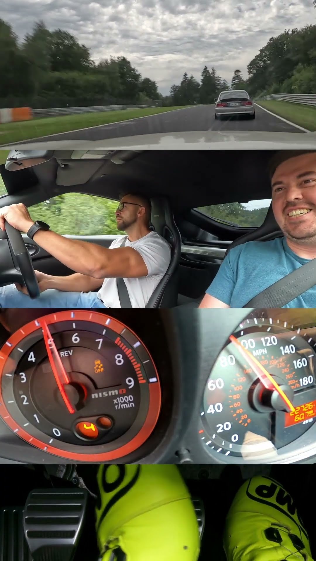 Nissan 370Z Nismo vs E46 M3 at Nürburgring