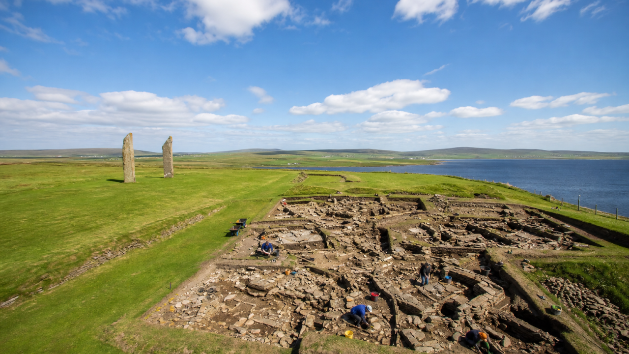5,000-year-old human remains found at the Ness of Brodgar