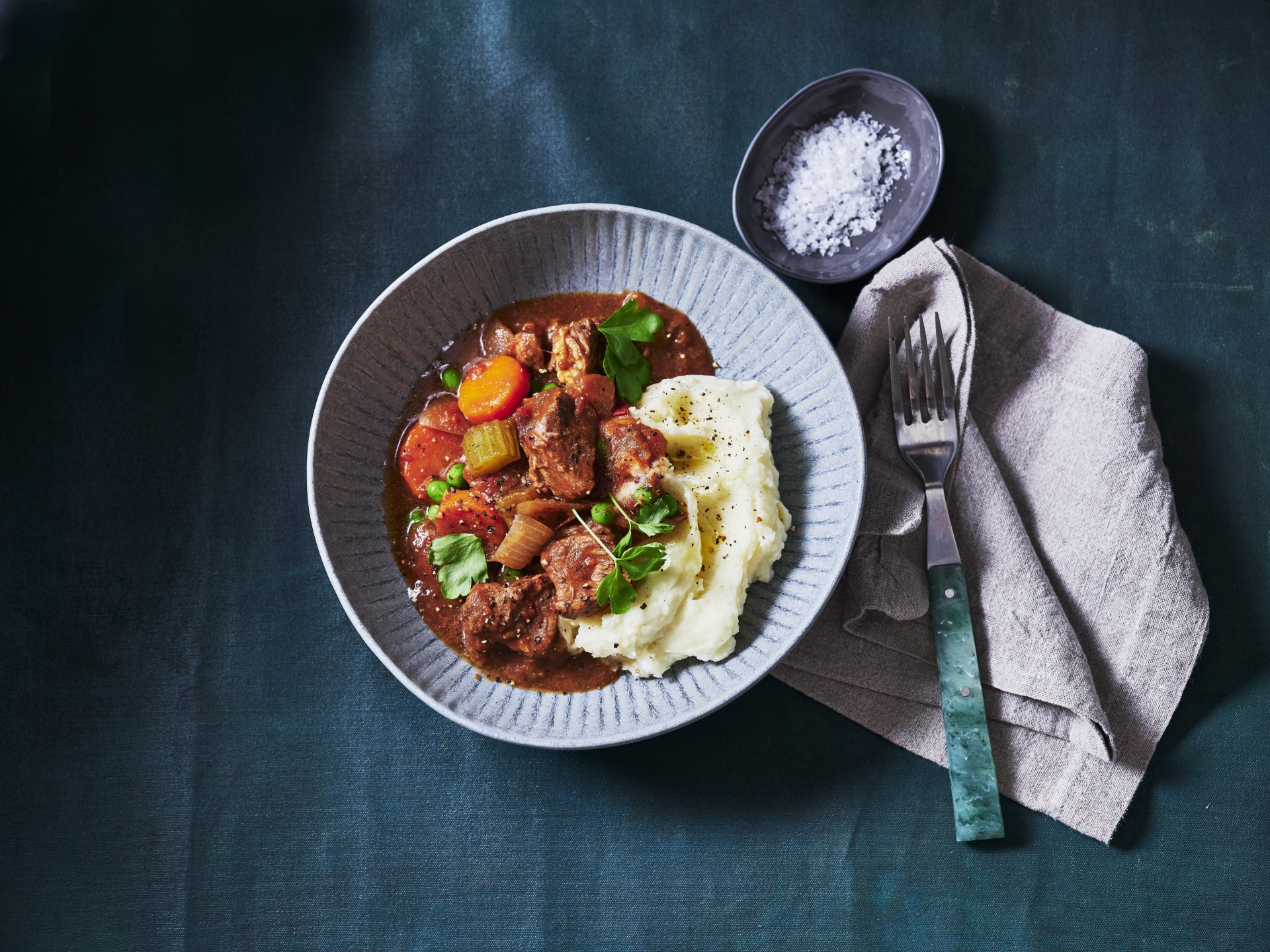 Tender beef stew is 10x simpler in the slow cooker