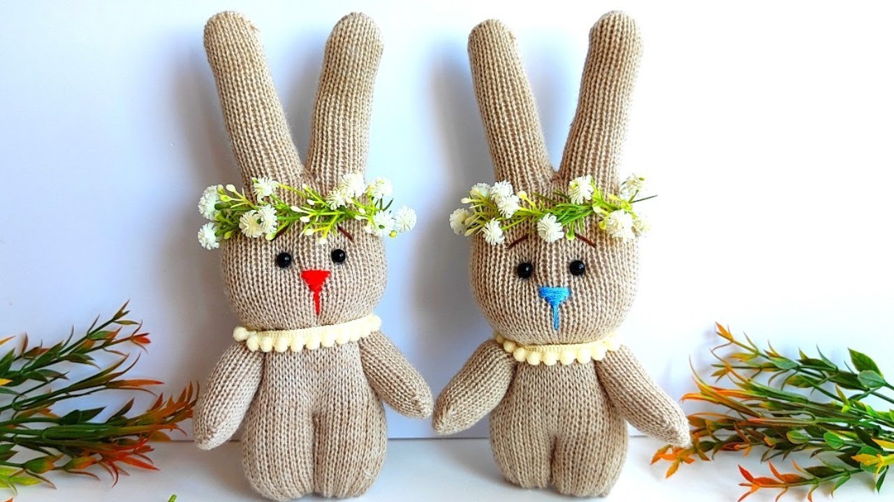 Fun sewing ideas for handmade bunny crafts