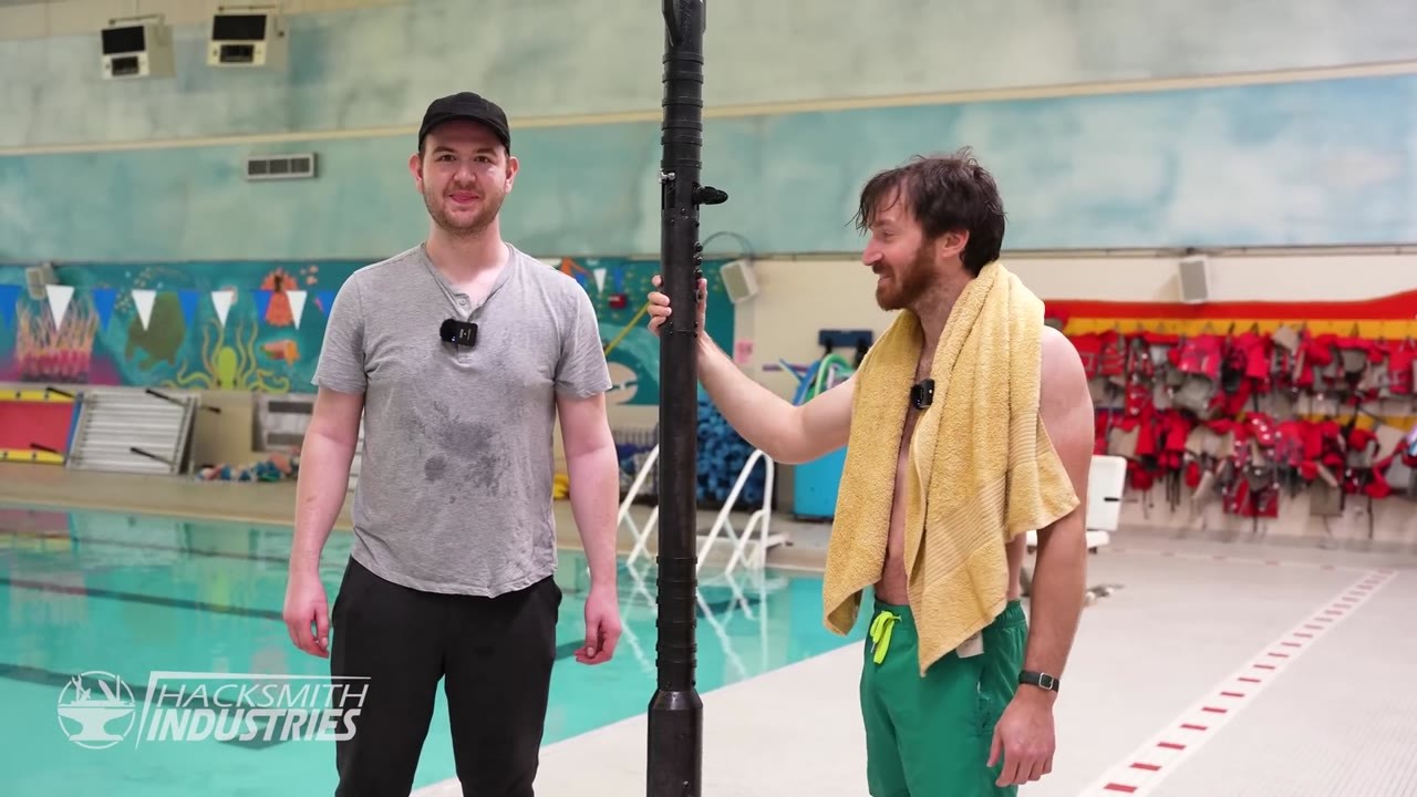 He tried a 60-lb powered trident underwater - then it started pulling ...