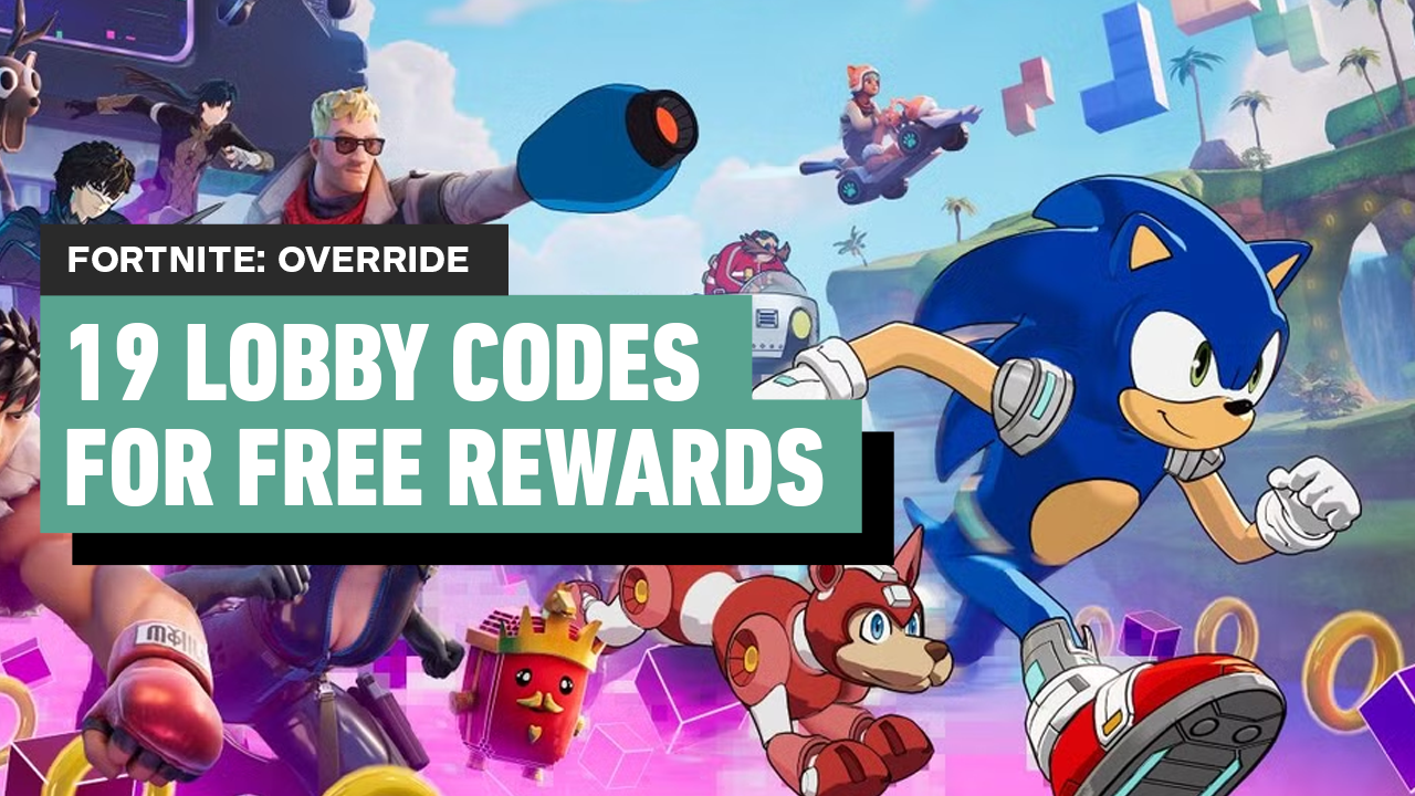 Fortnite: Redeem these 19 codes for free goodies in Override