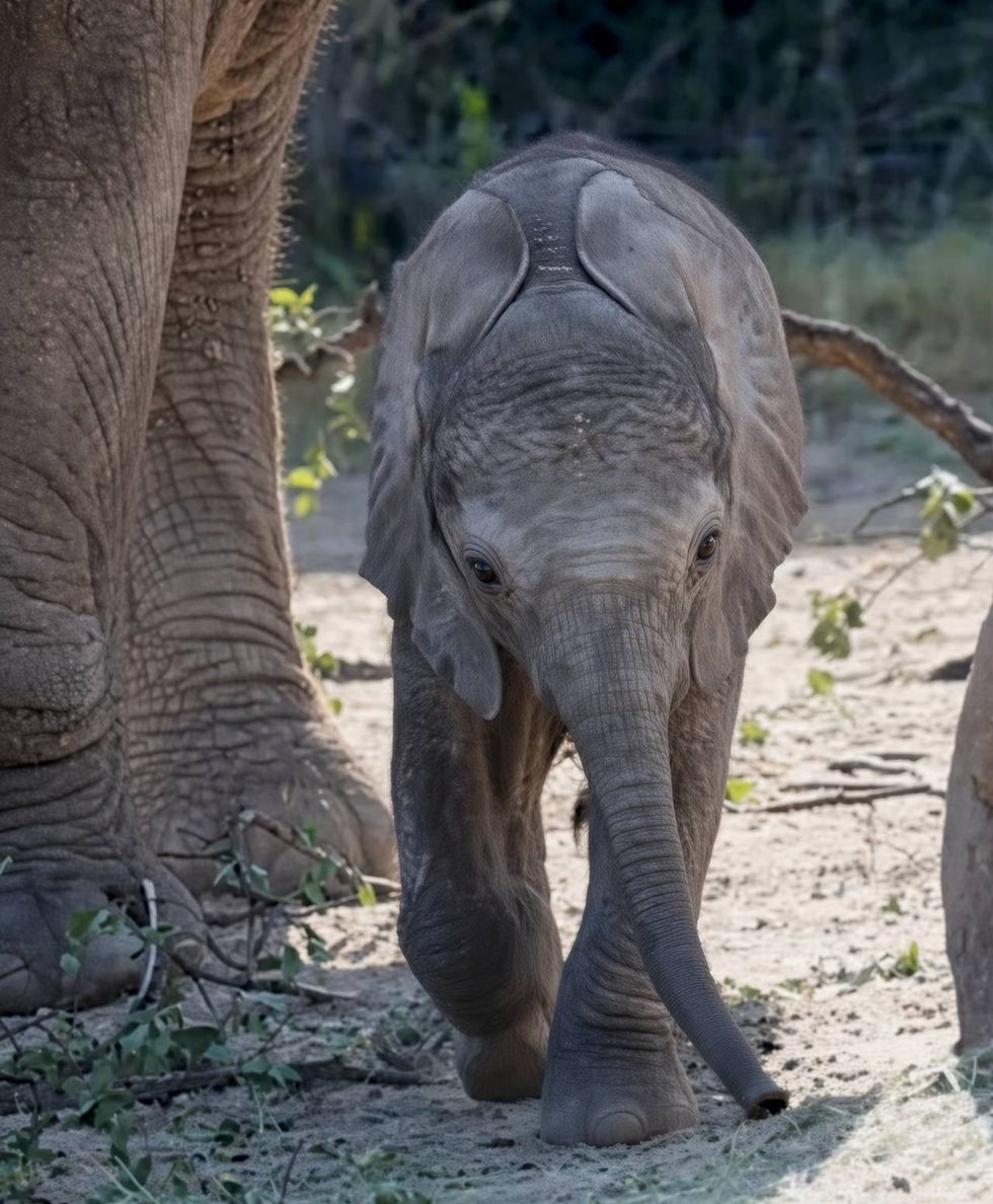 dallas-zoo-s-baby-elephant-matope-makes-his-public-debut