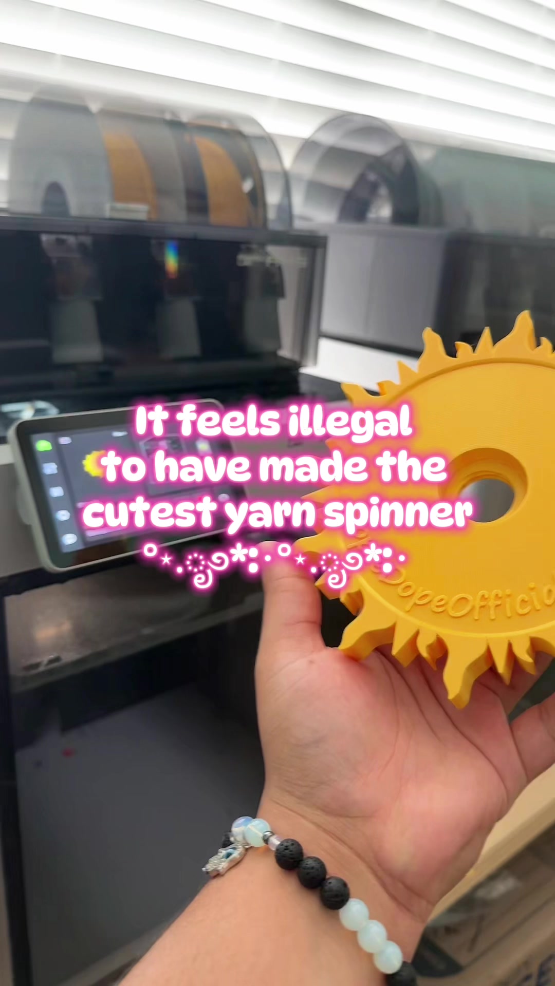 How to make cute projects with yarn spinners