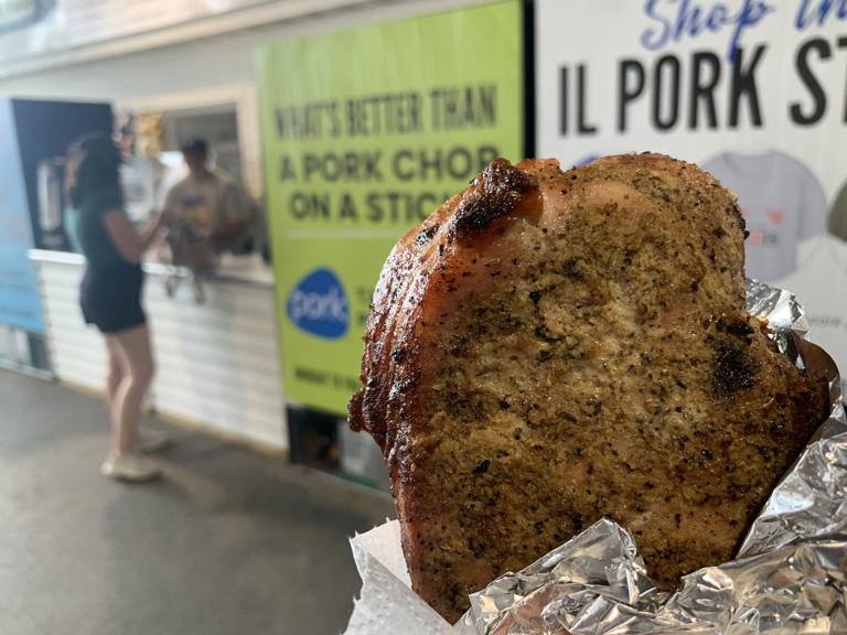 A day at the Illinois State Fair: Pork chops, politics and parking