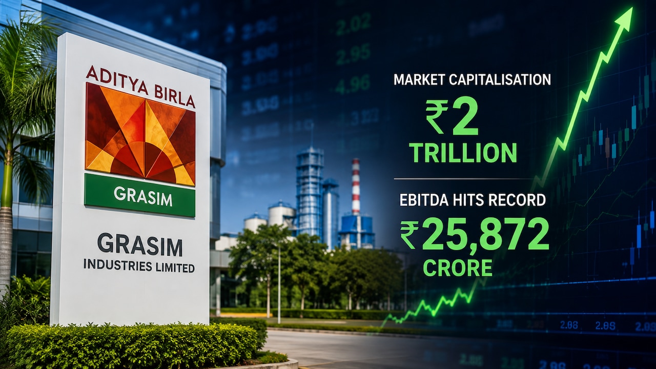 Grasim crosses Rs 2-trillion market cap as EBITDA hits record Rs 25,872 ...