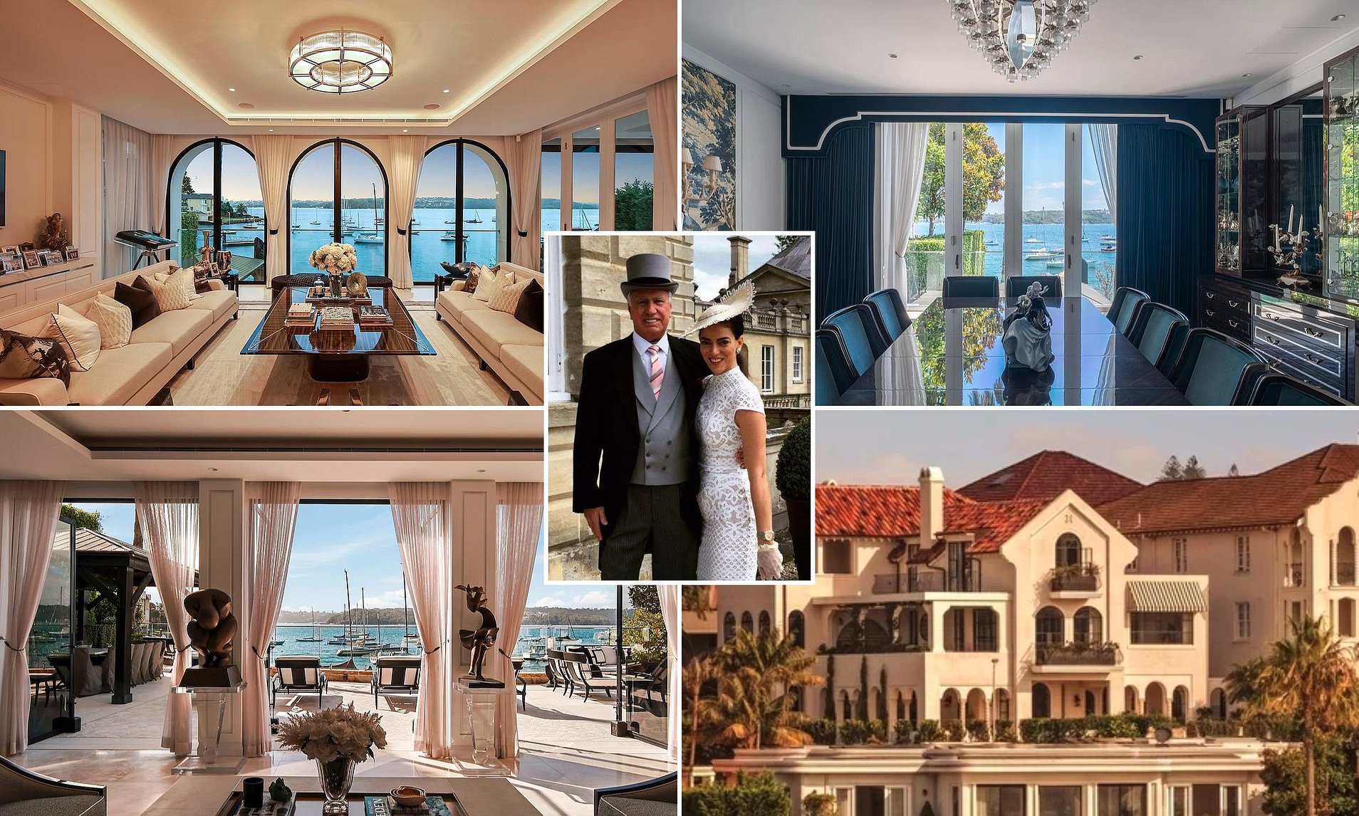 Socialite puts mansion which has its very own private beach on the market for $90million