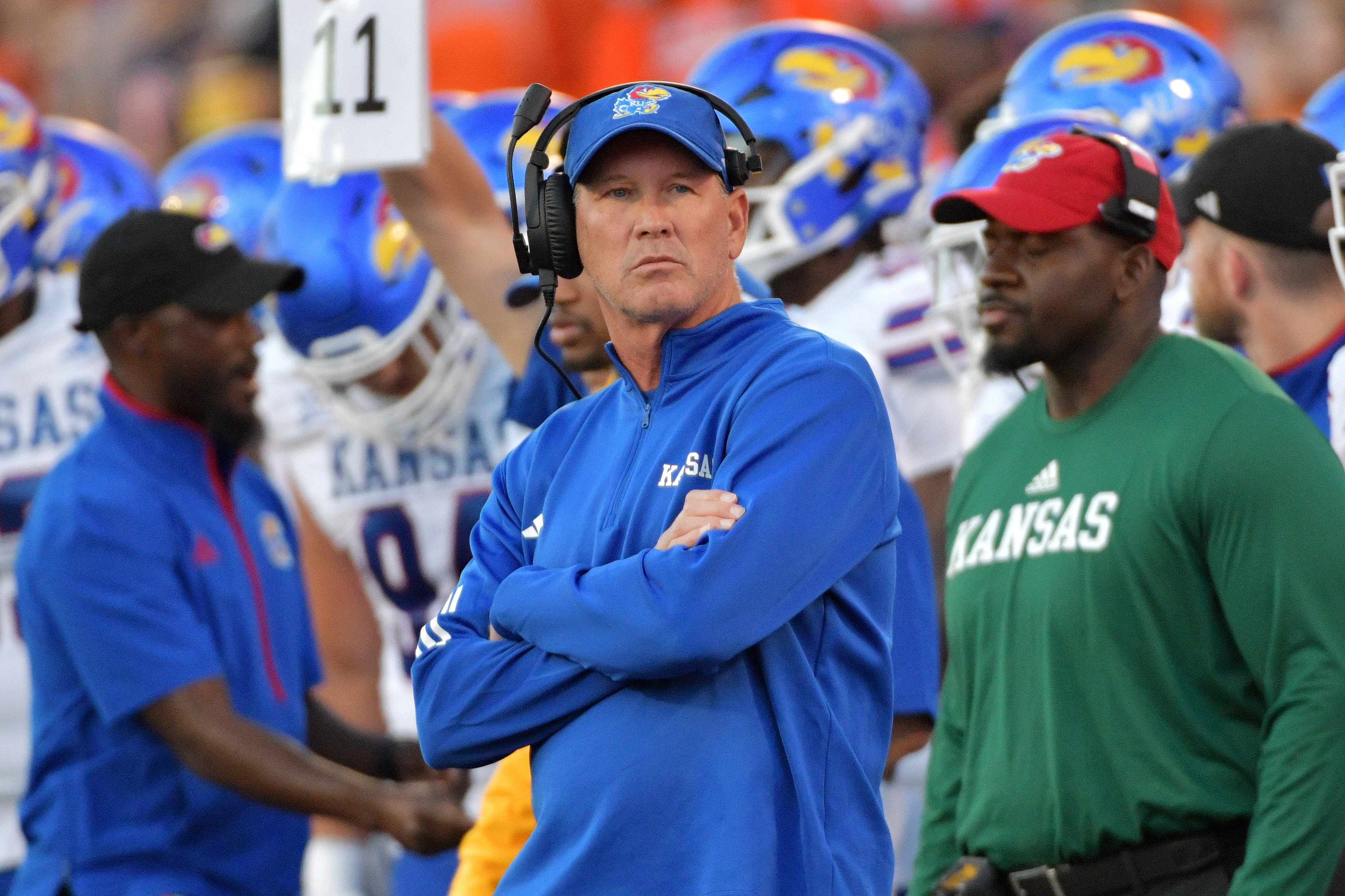 Kansas football: Lance Leipold gives update on QB battle