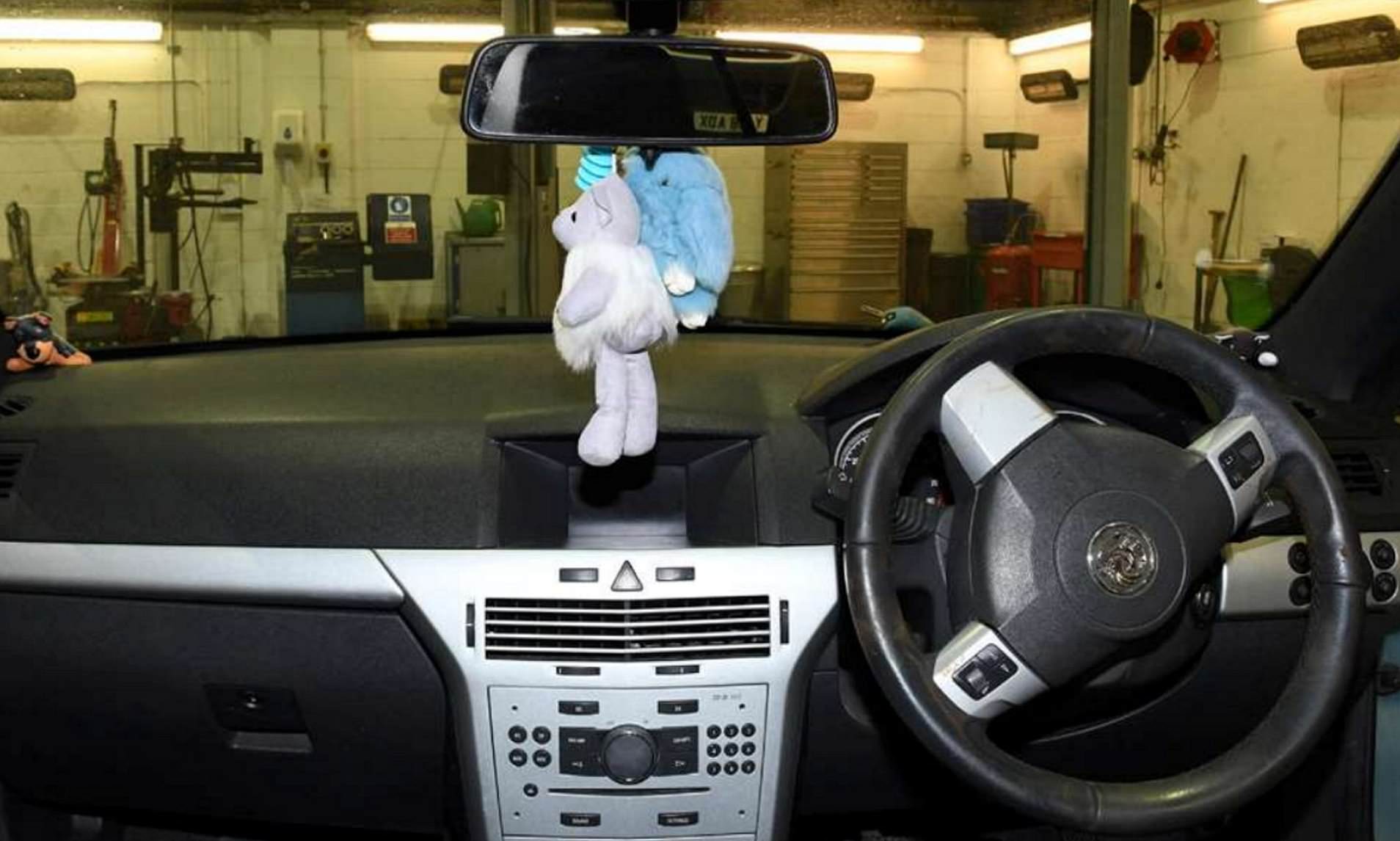 Driver killed pensioner, 80, after her view was blocked by stuffed toys dangling on rear-view mirror