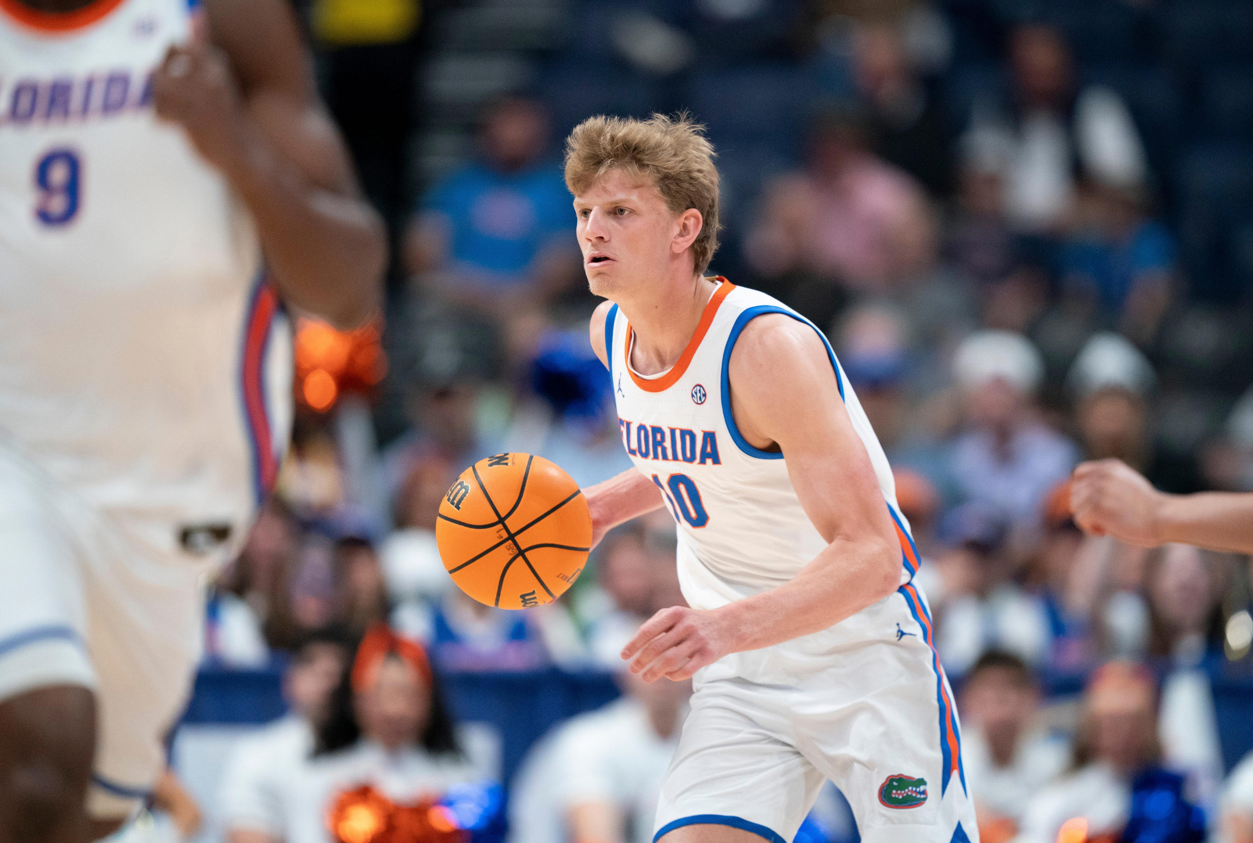 Thomas Haugh projects as top-10 pick in CBS Sports 2027 NBA mock draft