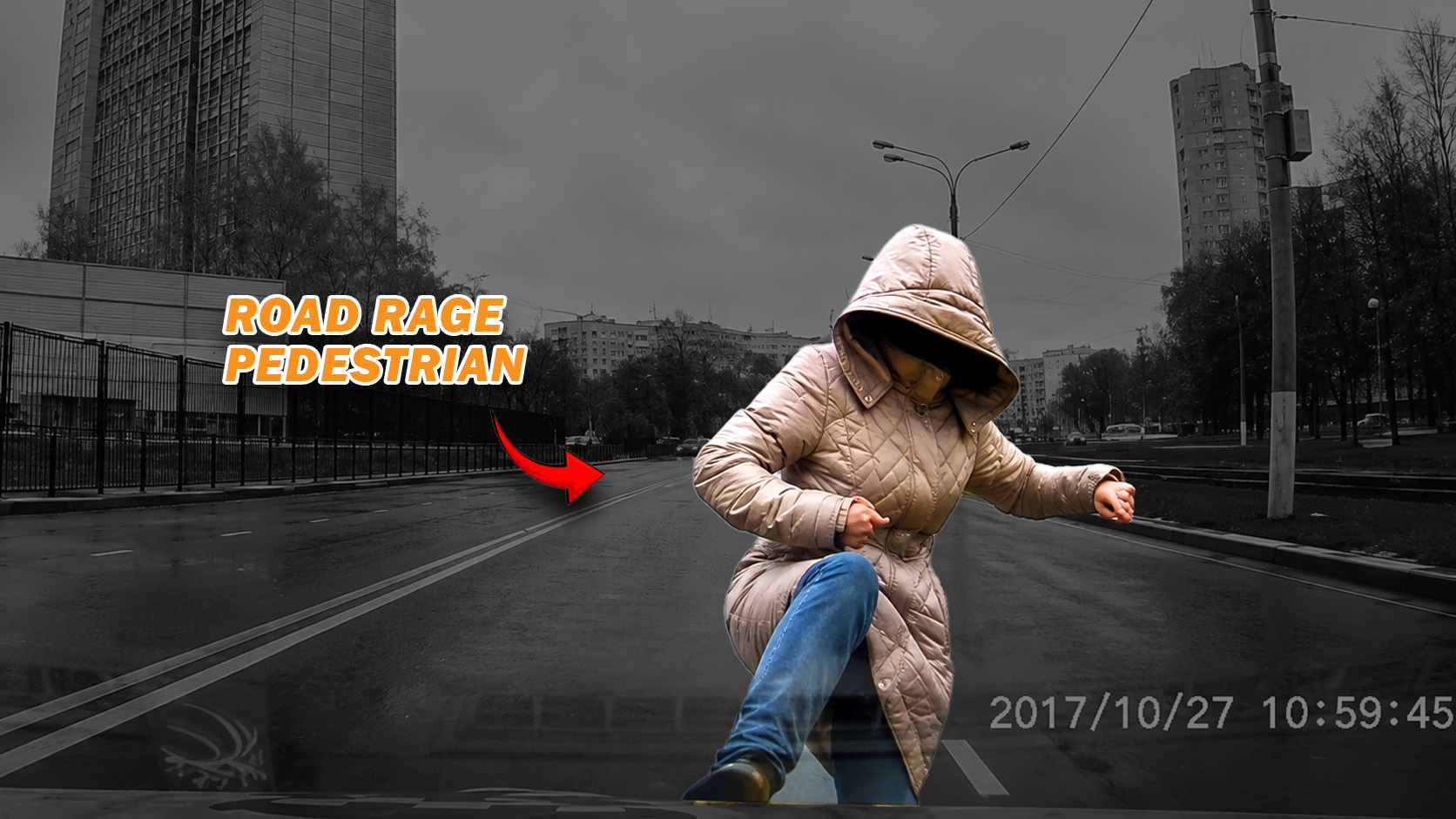 Unexpected incident caught on camera