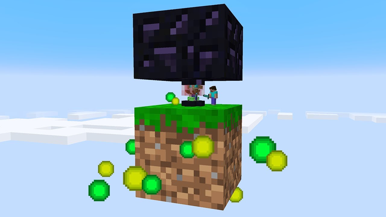 I built an infinite XP farm on 1 block Skyblock (#4)