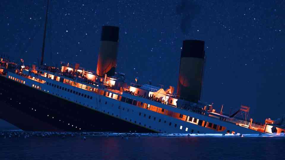 Watch Titanic’s final collapse - then the ocean becomes a graveyard