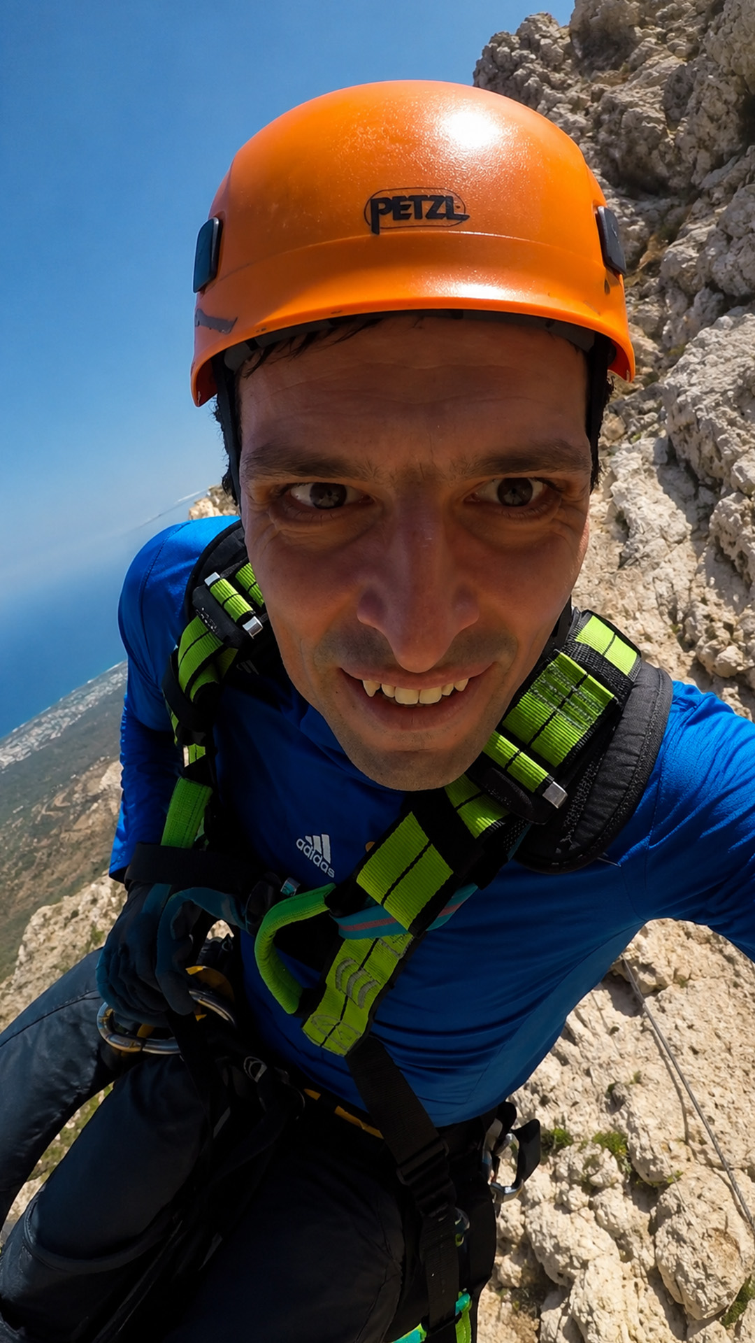 What does a giant cliff swing feel like?