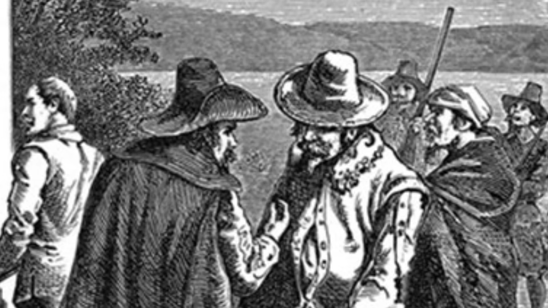 In 1641, 1,400 soldiers and 600 seamen came for this tiny English colony