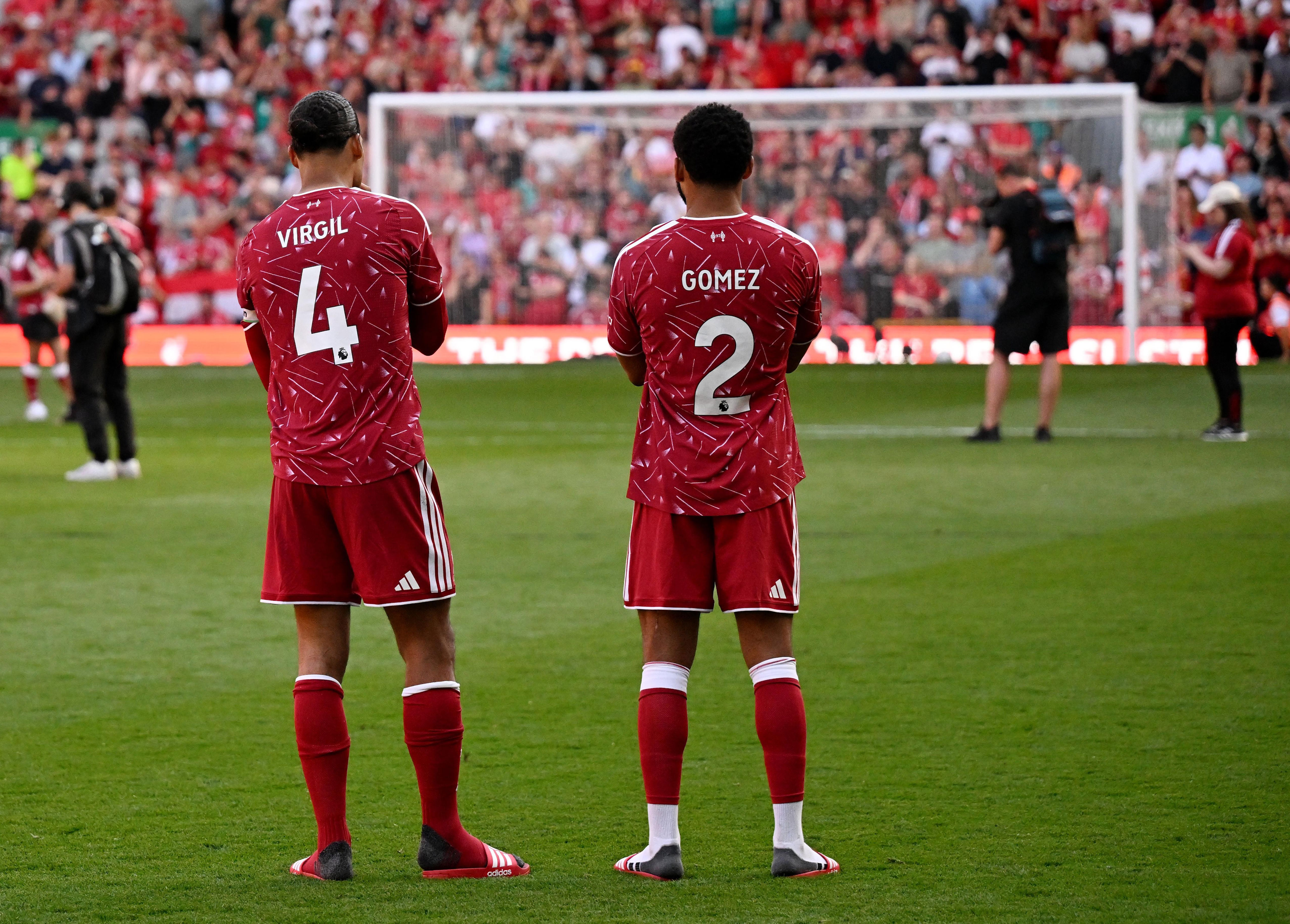 Iraola names Liverpool vice-captains