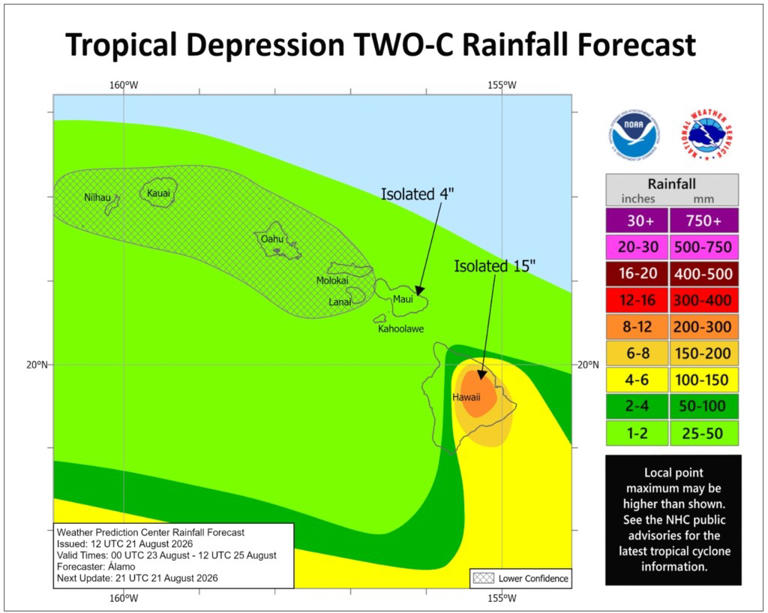 Tropical storm Moke to impact US this weekend: Live tracker maps, path