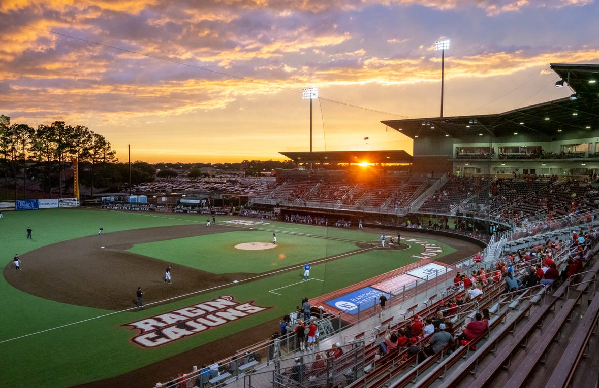 A fire broke out at ML Tigue Moore Field, home of Louisiana baseball