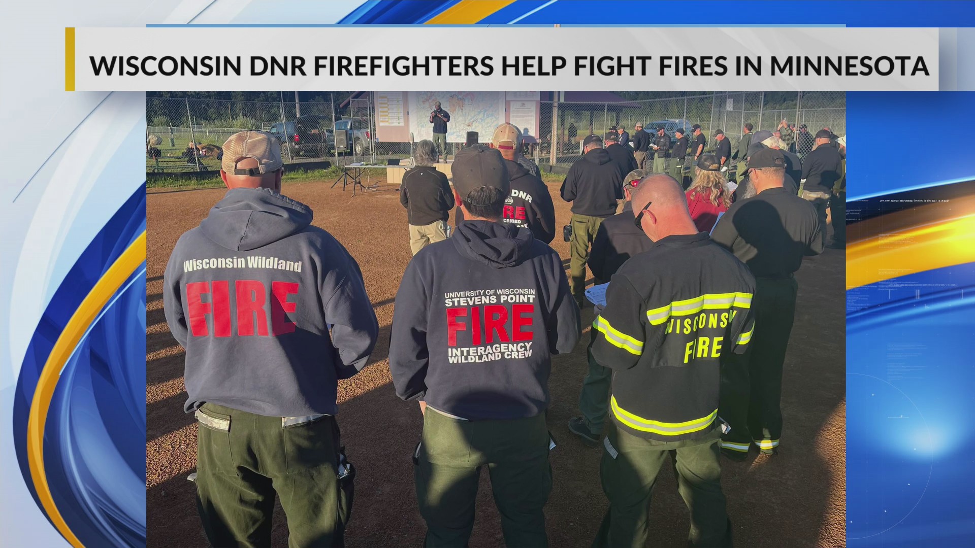 Wisconsin DNR firefighters help fight fires in Minnesota