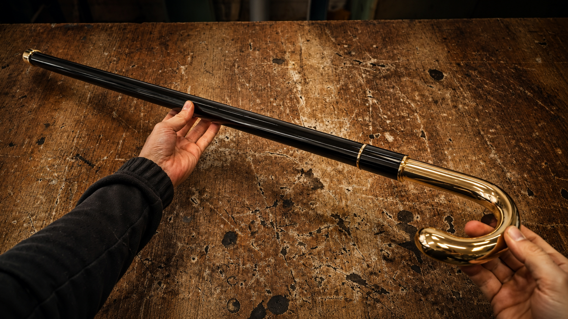 I made the cane sword from The King's Man
