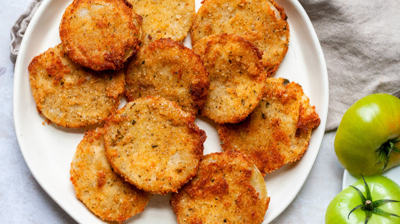 Easy fried green tomatoes recipe