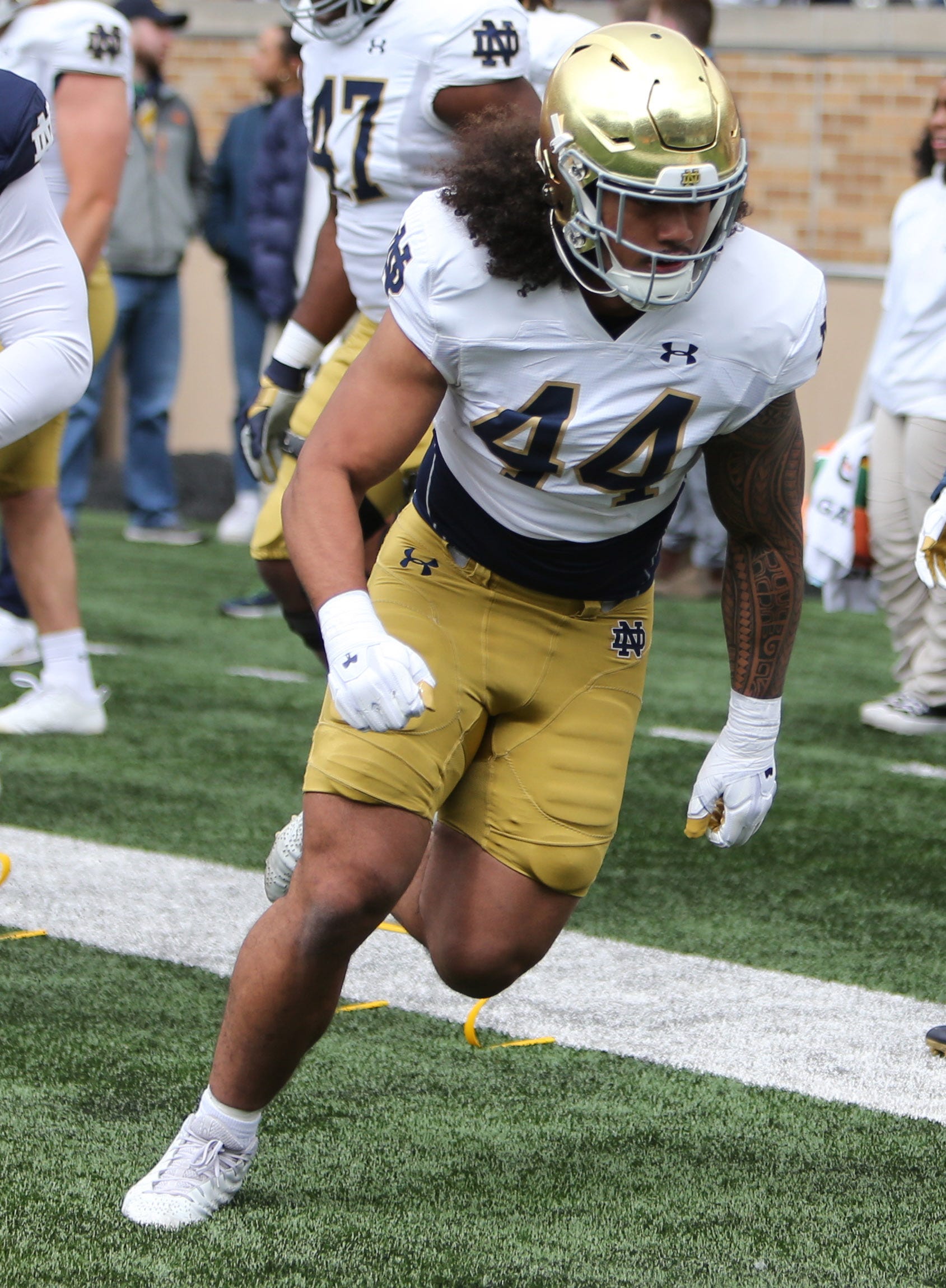 Why Notre Dame football return wasn't an option for Junior Tuihalamaka