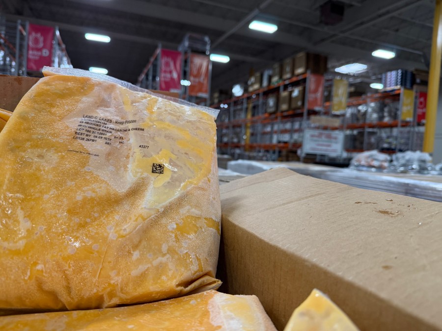 40,000 pounds of macaroni and cheese donated to Mid-Ohio Food Collective