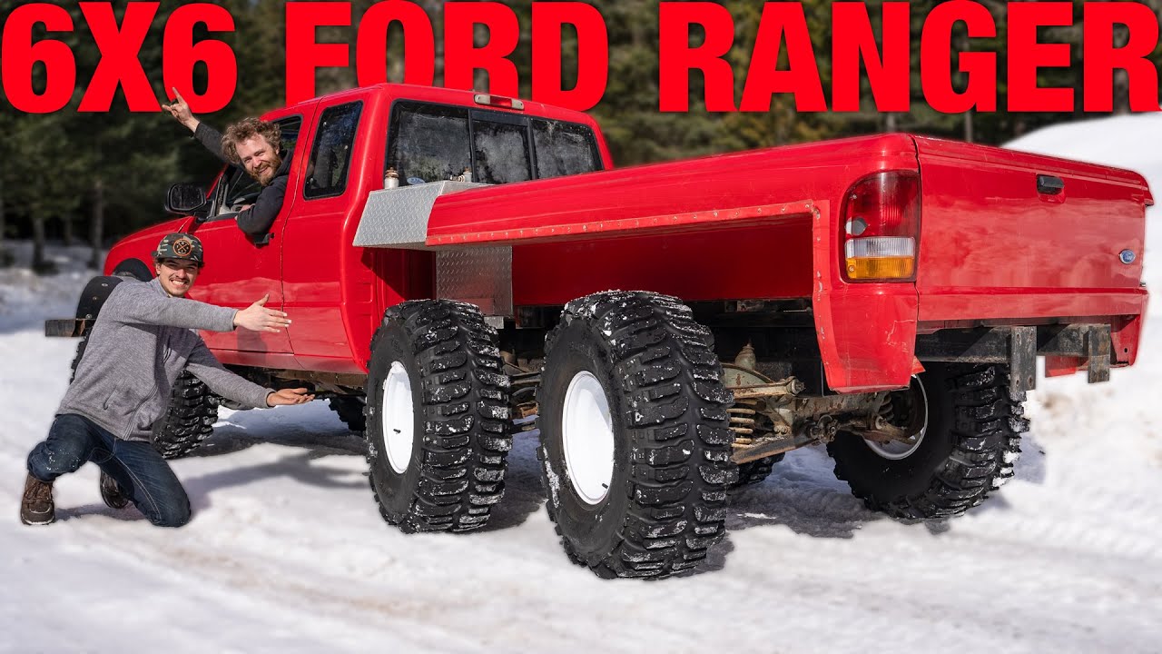 We found 6x6 Ford Ranger!