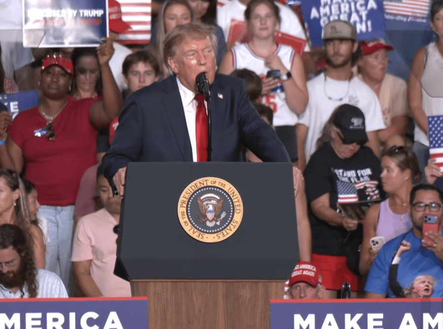 Trump rallies behind Darline Graham in Myrtle Beach visit