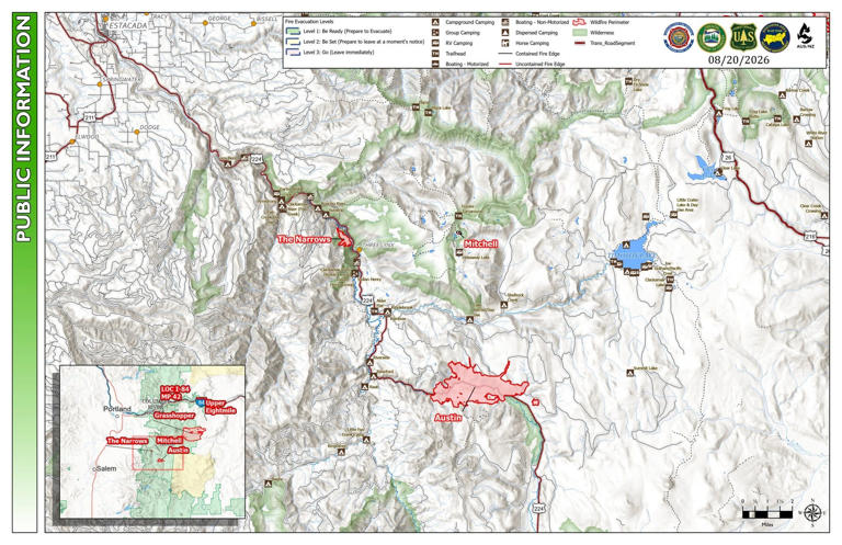 Austin fire grows to 4,500 acres, brings expanded forest closures