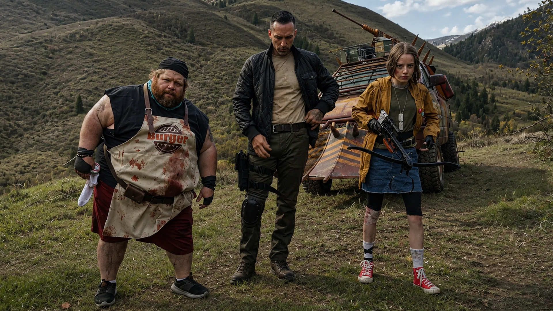 Behind the scenes of a real life survival game adaptation