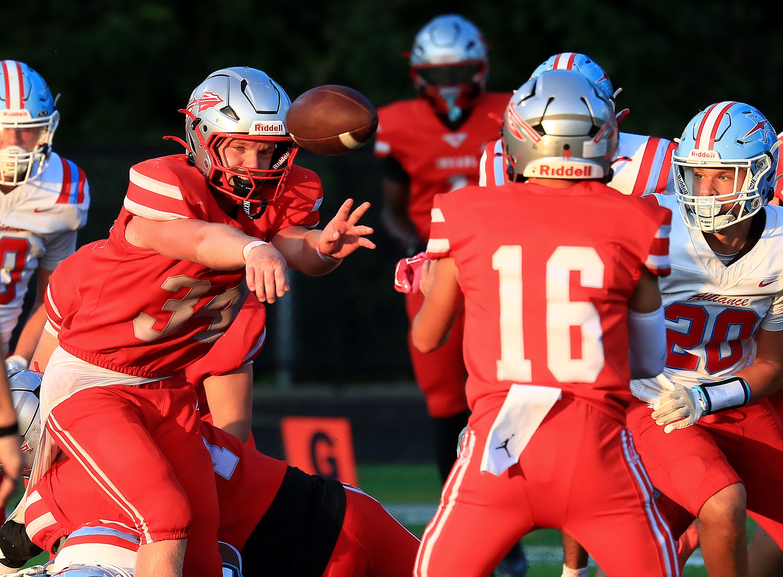 Northwest football uses power run game to defeat Marlington