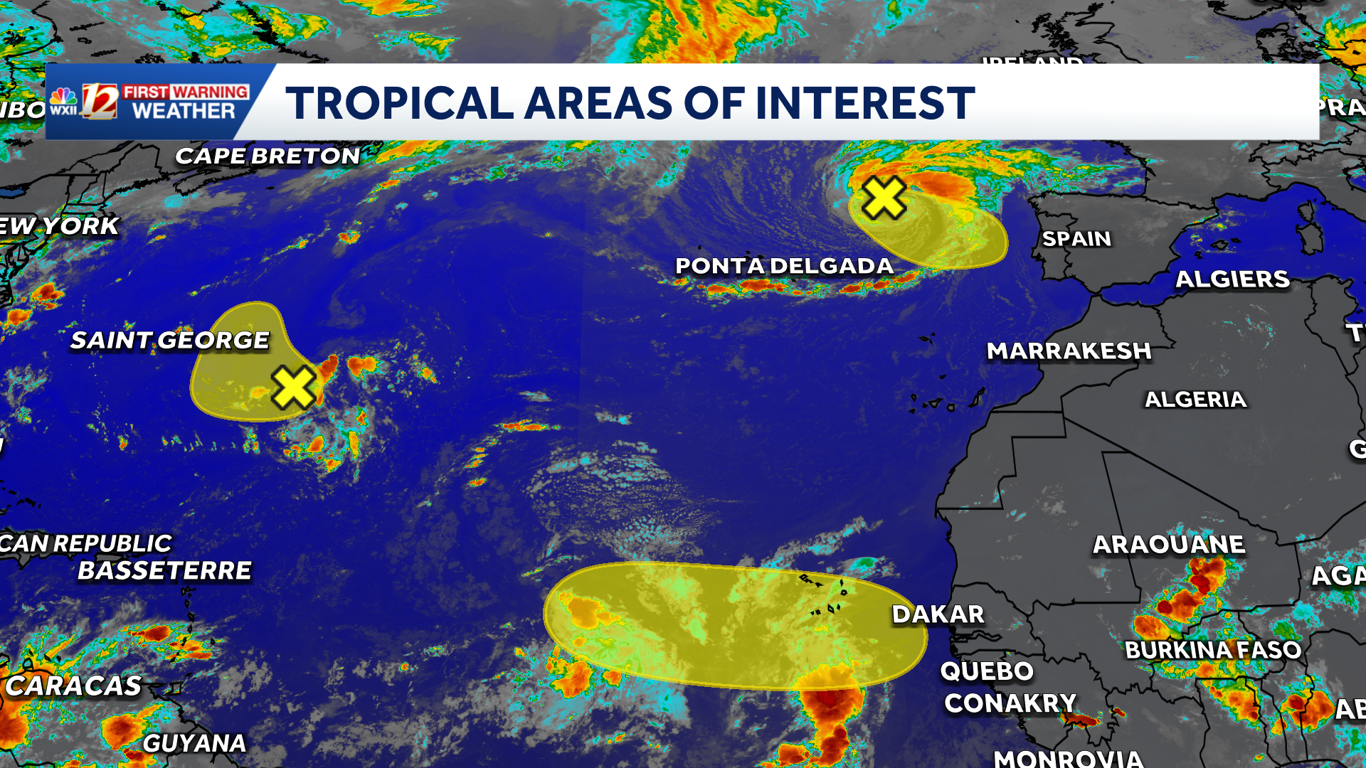 Atlantic tropical activity stirring again | Potential for development next week