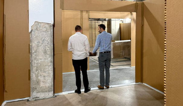 Local hospital, architects using unique mock-up idea before new construction