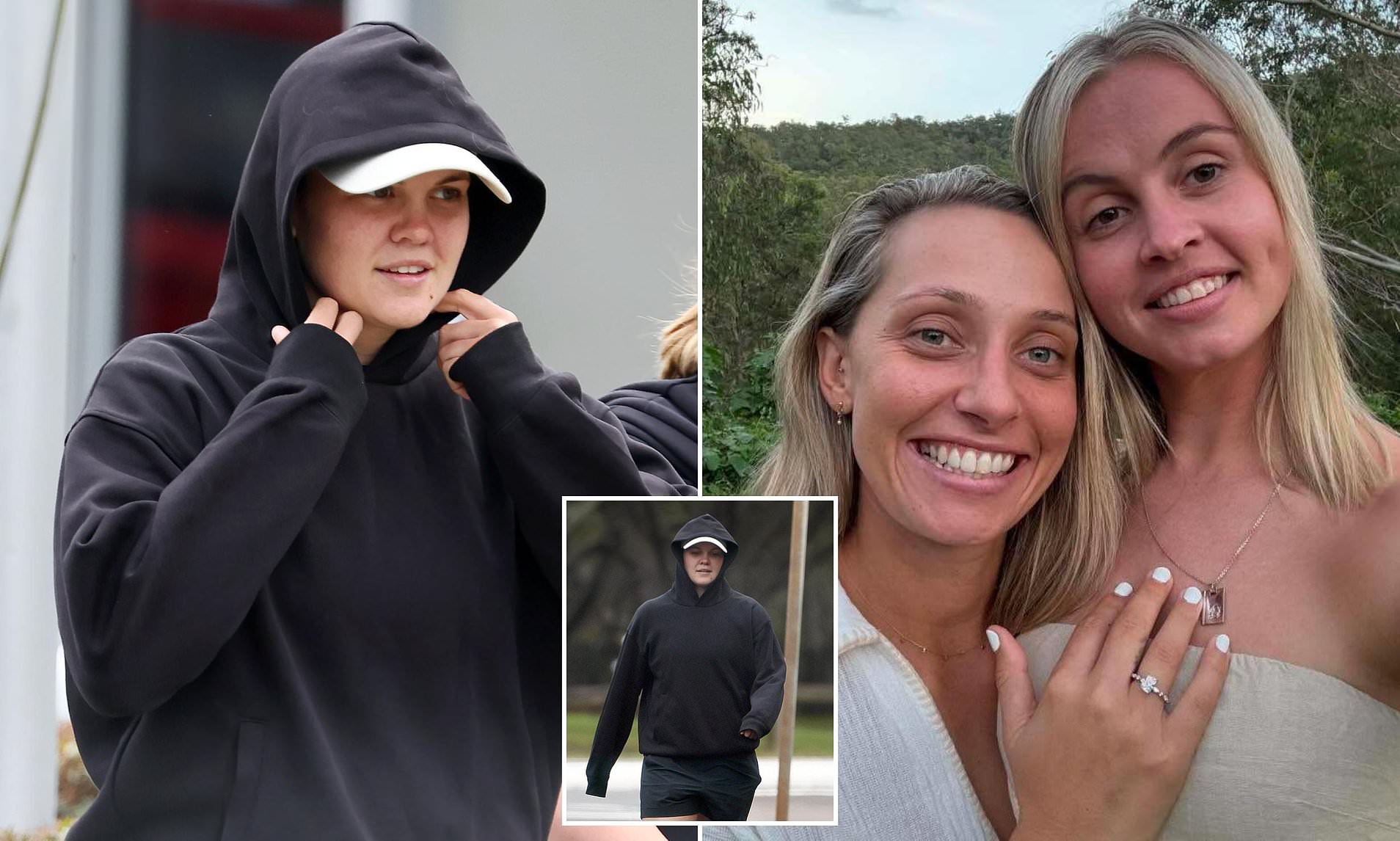 Cricket star Georgia Voll keeps low profile as she returns to Australia following cheating scandal