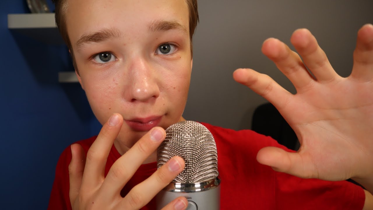 ASMR trigger words and hand movements