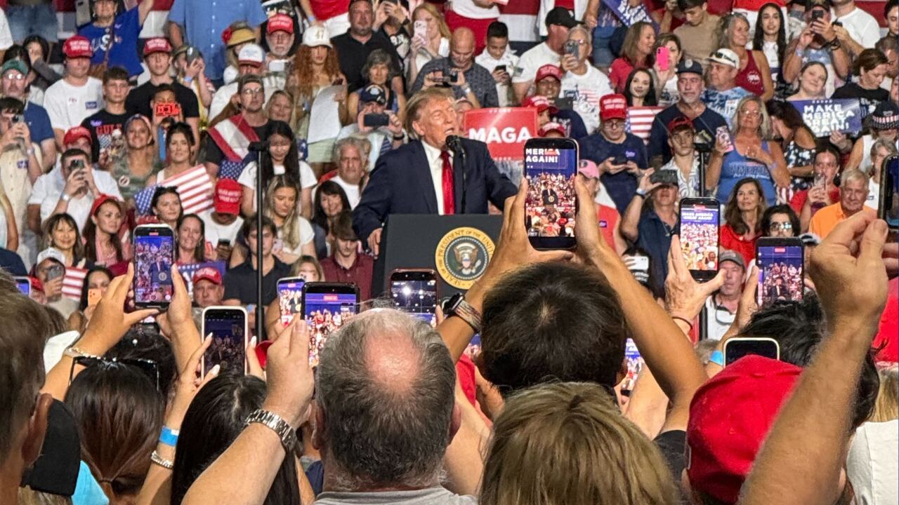 ‘A good gene pool': Trump sings Sen. Darline Graham praises during Myrtle Beach rally
