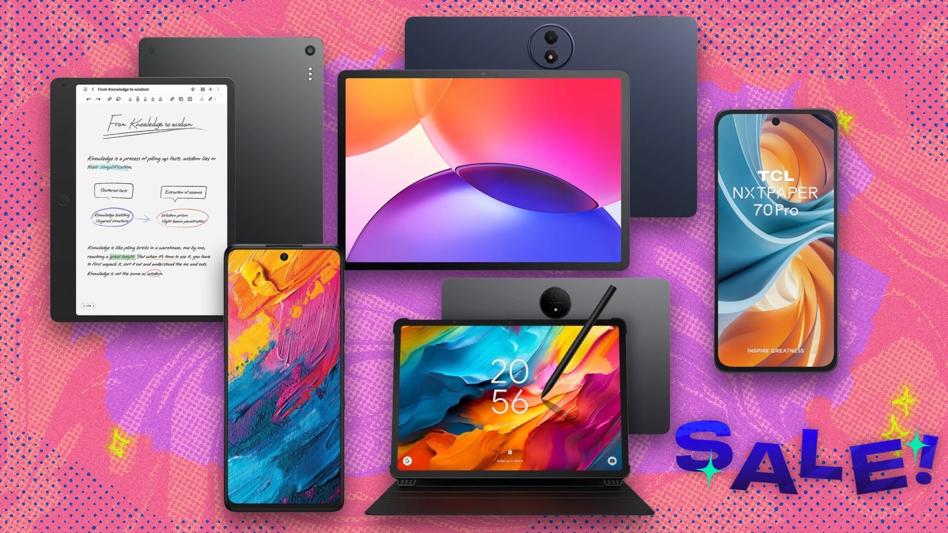 TCL's back to school sale cuts NXTPAPER tablet and phone prices by up ...