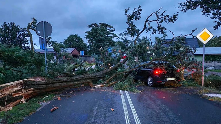 Storms and gales hit Poland: homes flooded, trees down and thousands of ...