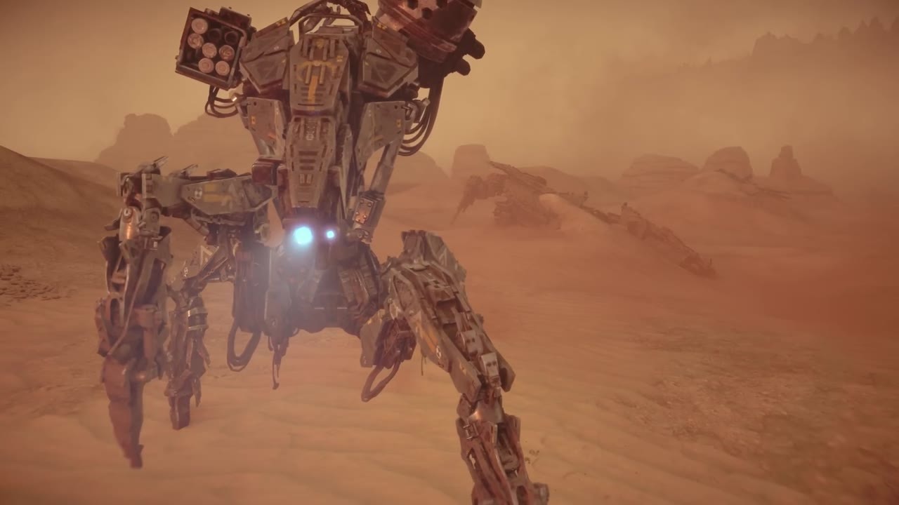 The ground started moving - then a giant machine burst out beneath him