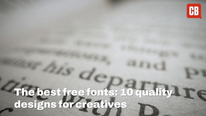 The best free fonts for artists and designers