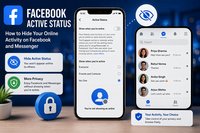 Facebook active status: How to hide your online activity on Facebook ...